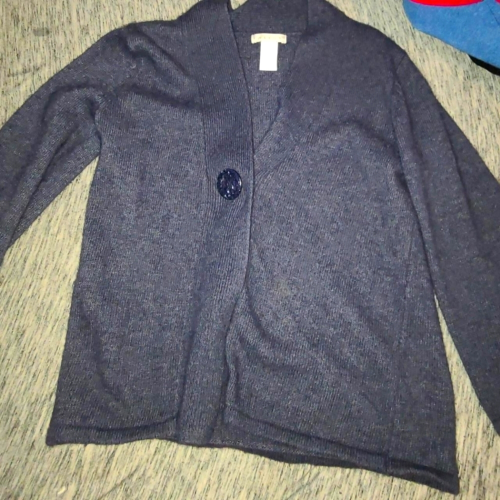 Gray dress sweater